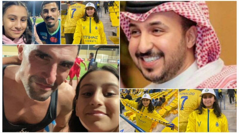 عاشقة النصر ومشجعة نادي النصر العنود الغفيلي  : وين ما يروح النصر أنا وياه ومتفائلون برئيس النصر إبراهيم المهيدب