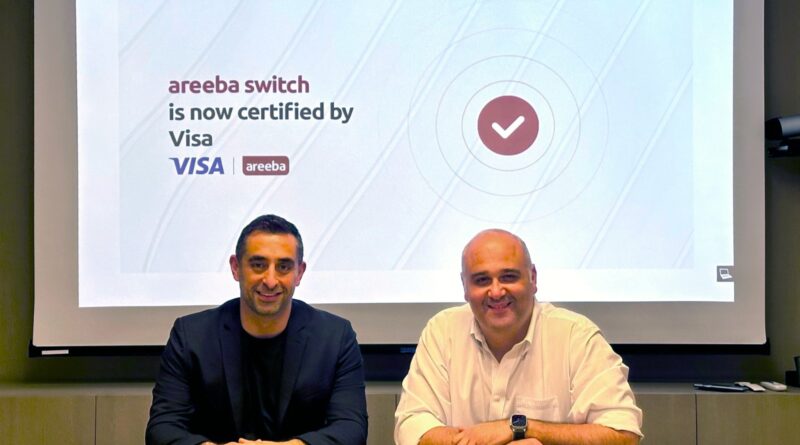 areeba Payment Infrastructure Switch, Awarded Visa Certification  Areeba Payment Infrastructure Switch، تحصل على اعتماد  Visa لتعزيز التزام areeba بتقديم حلول دفع مبتكرة وخدمات تحويل متطورة لمنطقة الشرق الأوسط وشمال أفريقيا