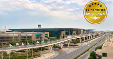 Bahrain International Airport Certified as a 5-Star Airport by Skytrax for the Fourth Consecutive Year